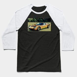 Lamborghini Miura Baseball T-Shirt